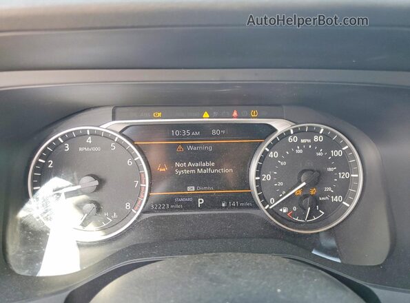 5N1DR3AA6PC245325 2023 NISSAN PATHFINDER Charcoal Instrument cluster view