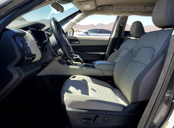 5N1DR3BA2NC240232 2022 NISSAN PATHFINDER Gray წინა სალონის ხედი