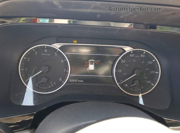 5N1DR3BA2NC240232 2022 NISSAN PATHFINDER Gray ხელსაწყოთა პანელის ხედი