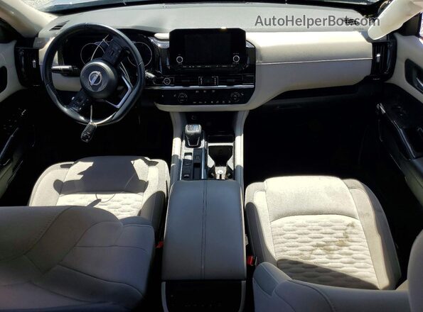 5N1DR3BA2NC240232 2022 NISSAN PATHFINDER Gray წინა პანელის ხედი