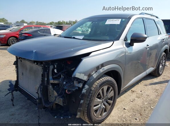 5N1DR3BC4RC249599 2024 NISSAN PATHFINDER Серый Передняя левая четверть