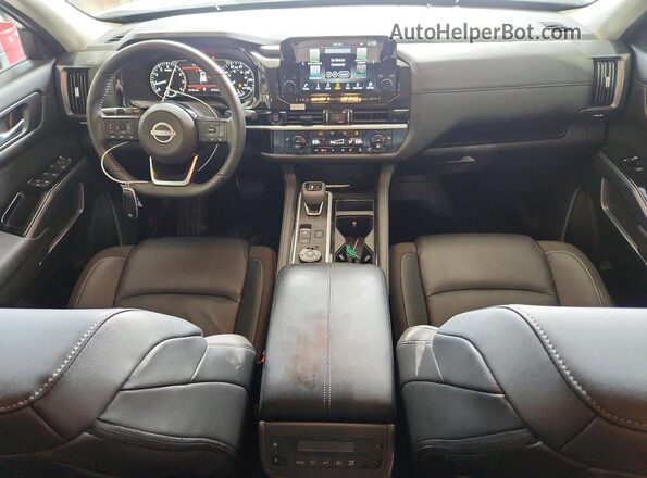 5N1DR3CC3SC257312 2025 NISSAN PATHFINDER Silver Dashboard view