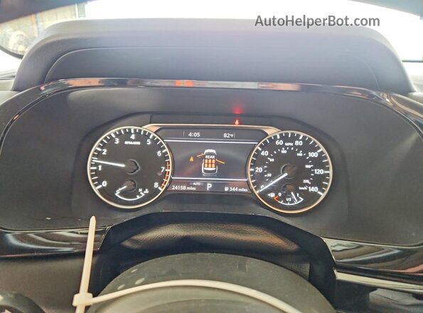 5N1DR3CC3SC257312 2025 NISSAN PATHFINDER Silver Instrument cluster view