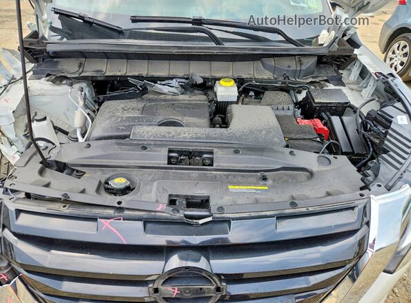 5N1DR3CD0RC284826 2024 NISSAN PATHFINDER White Engine compartment view