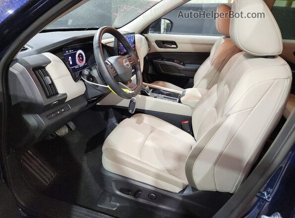 5N1DR3CS6TC214818 2026 NISSAN PATHFINDER Blue წინა სალონის ხედი
