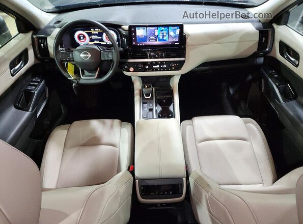 5N1DR3CS6TC214818 2026 NISSAN PATHFINDER Blue წინა პანელის ხედი