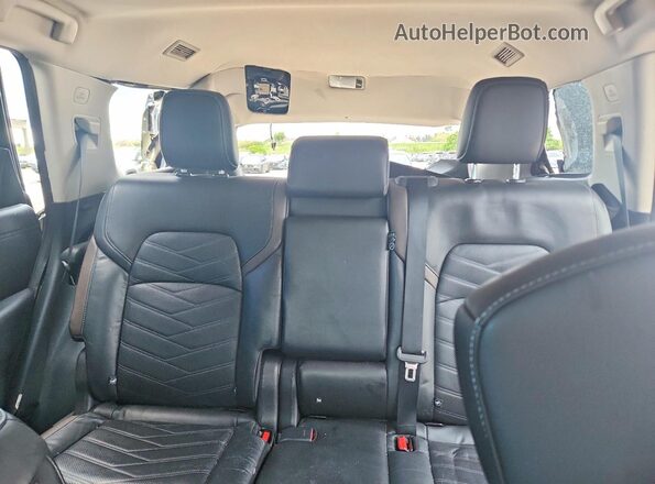 5N1DR3DG8NC258252 2022 NISSAN PATHFINDER Black Vista de los asientos traseros