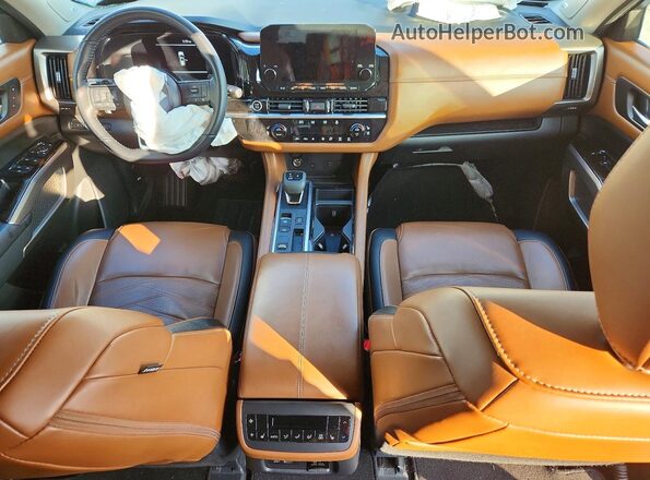 5N1DR3DG9PC201917 2023 NISSAN PATHFINDER Белый Вид панели приборов
