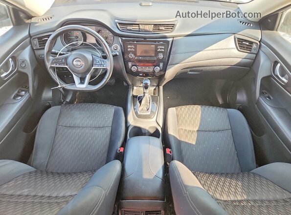 5N1ET2MV3HC786266 2017 NISSAN ROGUE Белый Вид панели приборов