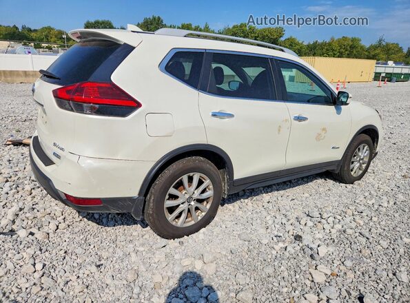 5N1ET2MV3HC786266 2017 NISSAN ROGUE Белый Задняя правая четверть