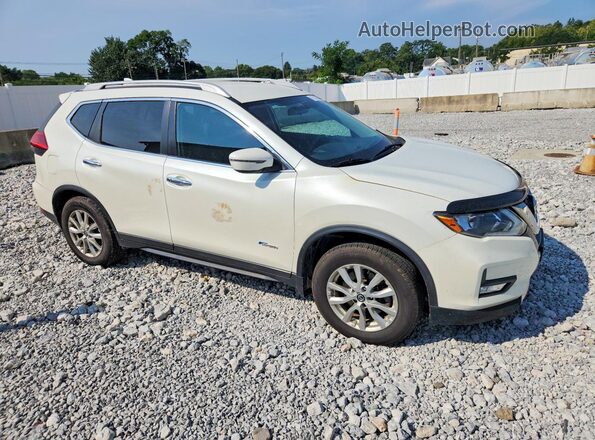 5N1ET2MV3HC786266 2017 NISSAN ROGUE Белый Передняя правая четверть