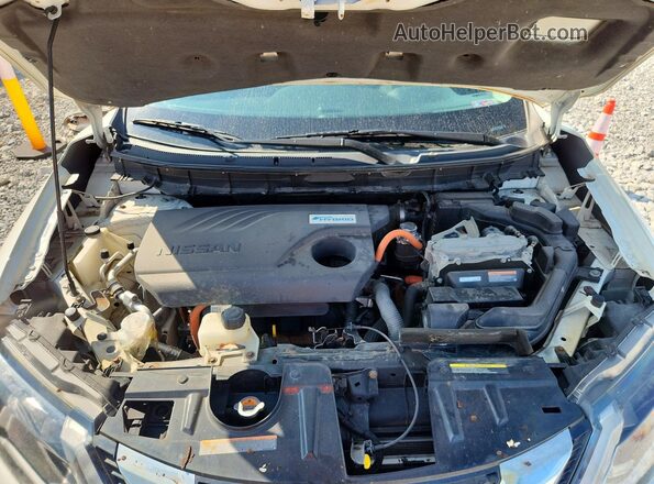 5N1ET2MV3HC786266 2017 NISSAN ROGUE Белый Вид подкапотного пространства