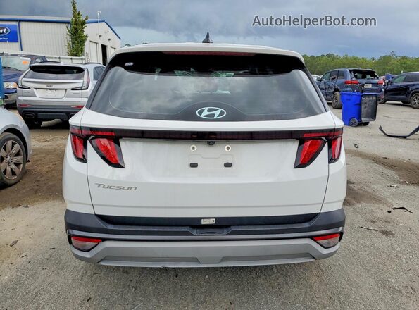 5NMJA3DEXSH461900 2025 HYUNDAI TUCSON Белый Вид сзади