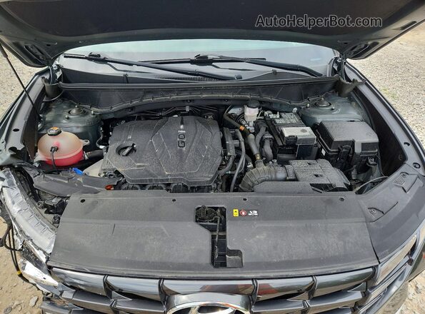 5NMJACAE5NH056455 2022 HYUNDAI TUCSON Серый Вид подкапотного пространства