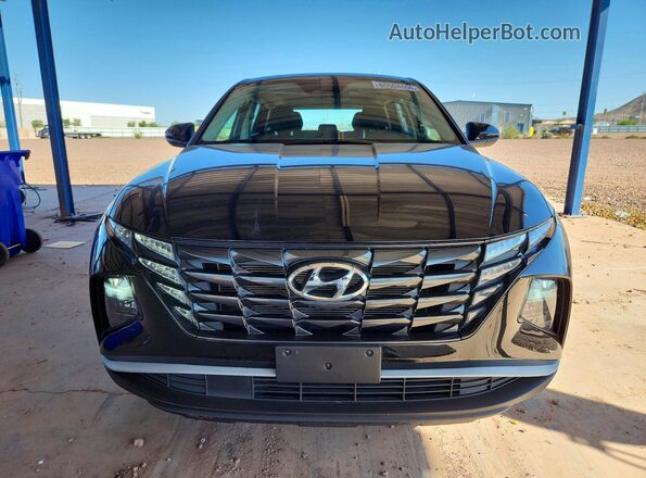 5NMJACAE6NH080165 2022 HYUNDAI TUCSON Black Вид спереду