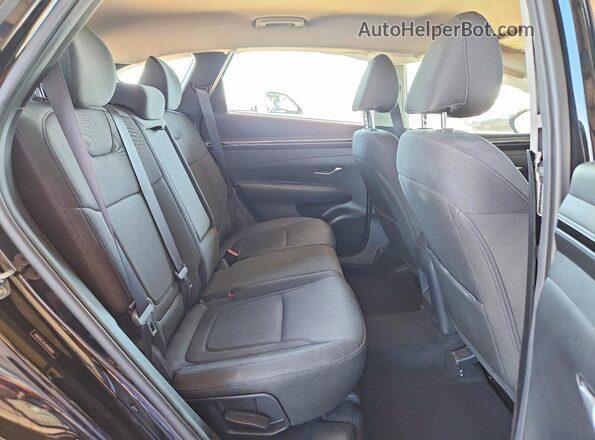 5NMJACAE6NH080165 2022 HYUNDAI TUCSON Black Вид задньої частини салону