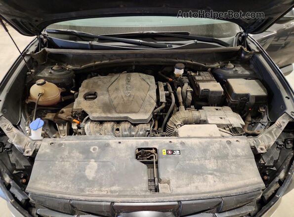 5NMJACAE6NH107526 2022 HYUNDAI TUCSON Charcoal Vista del compartimento del motor