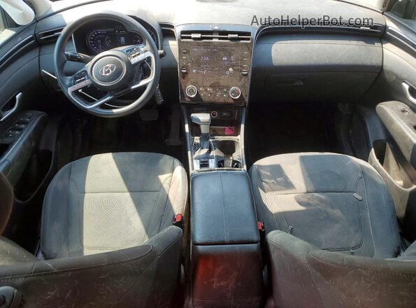 5NMJACAE7NH052150 2022 HYUNDAI TUCSON Blue Vista del salpicadero