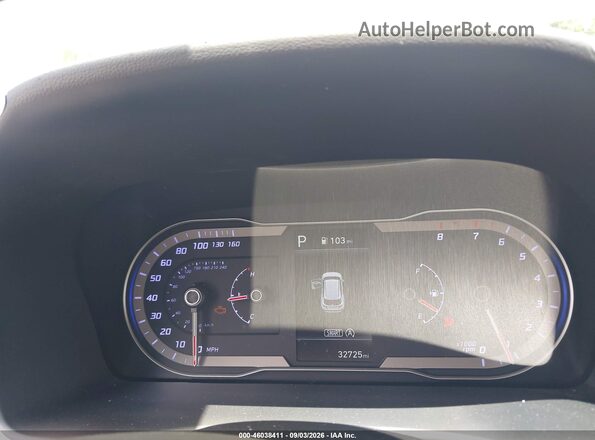 5NMJB3AE2NH136390 2022 HYUNDAI TUCSON Silver Widok tylnych siedzeń