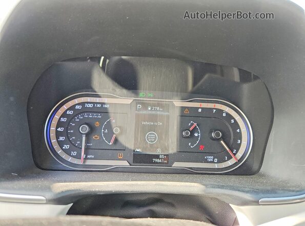 5NMJB3AE2PH174964 2023 HYUNDAI TUCSON Белый Вид щитка приборов