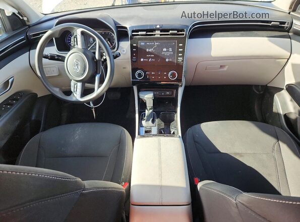 5NMJB3AE2PH174964 2023 HYUNDAI TUCSON Белый Вид панели приборов