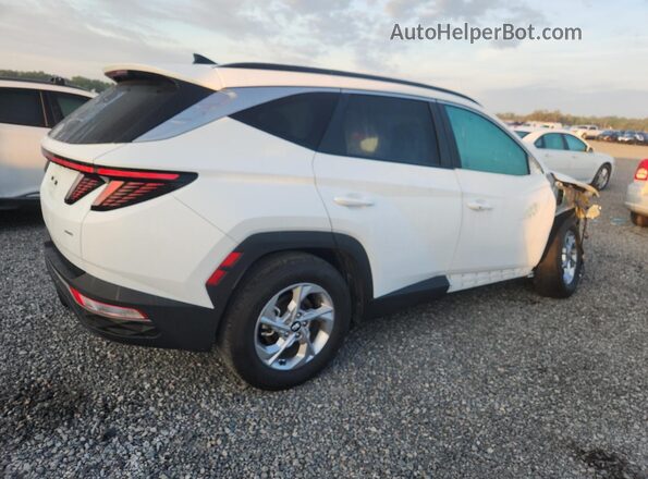 5NMJB3AE5NH145214 2022 HYUNDAI TUCSON White უკანა მარჯვენა