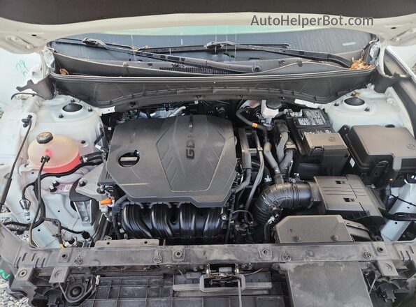 5NMJB3AE5NH145214 2022 HYUNDAI TUCSON White უკანა სალონის ხედი