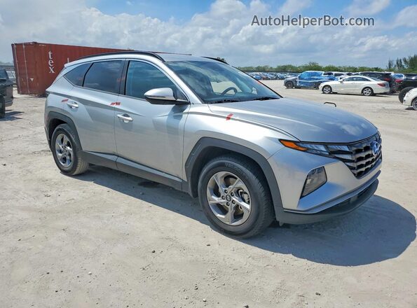 5NMJB3AE6NH045879 2022 HYUNDAI TUCSON Серый Передняя правая четверть