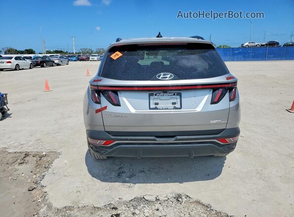 5NMJB3AE6NH045879 2022 HYUNDAI TUCSON Серый Вид сзади