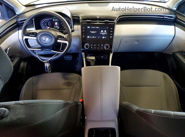 5NMJB3AE7NH146560 2022 HYUNDAI TUCSON Black Vista del salpicadero