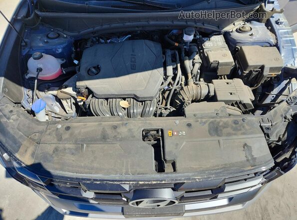 5NMJB3DE1SH530566 2025 HYUNDAI TUCSON Blue უკანა სალონის ხედი