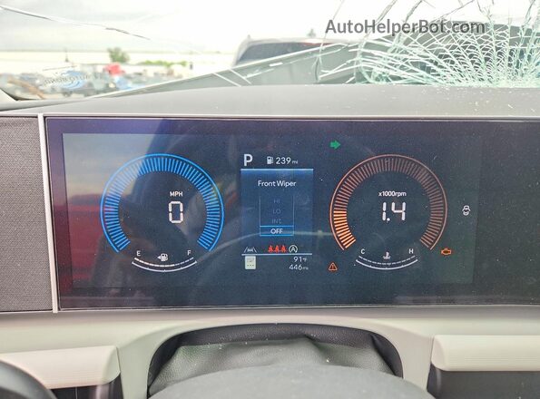 5NMJB3DE2TH694698 2026 HYUNDAI TUCSON Silver Vista del cuadro de instrumentos