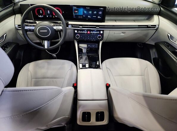 5NMJB3DE3SH562676 2025 HYUNDAI TUCSON White Dashboard view
