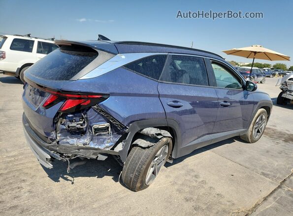 5NMJB3DE5SH483770 2025 HYUNDAI TUCSON Blue Vista de la etiqueta del VIN