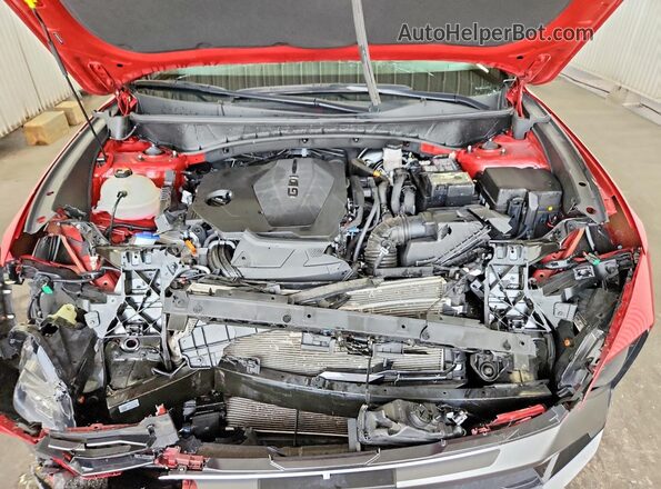 5NMJB3DE5SH491190 2025 HYUNDAI TUCSON Red Вид підкапотного простору