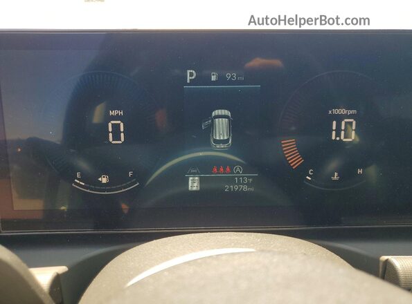 5NMJB3DE6TH641275 2026 HYUNDAI TUCSON Gray Instrument cluster view
