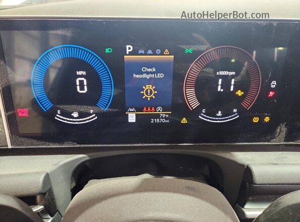 5NMJB3DE9TH639780 2026 HYUNDAI TUCSON White Vista del cuadro de instrumentos