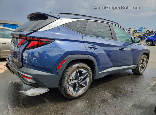 5NMJB3DEXSH554672 2025 HYUNDAI TUCSON Blue Rear right