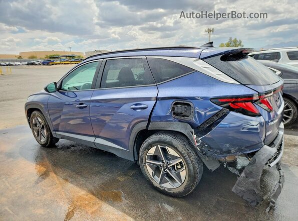 5NMJB3DEXSH554672 2025 HYUNDAI TUCSON Blue Rear left
