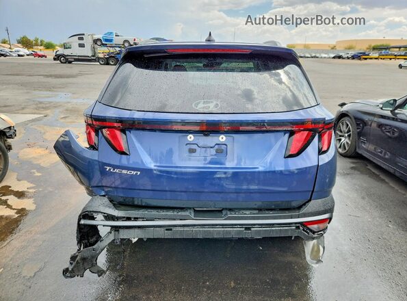 5NMJB3DEXSH554672 2025 HYUNDAI TUCSON Blue Rear view