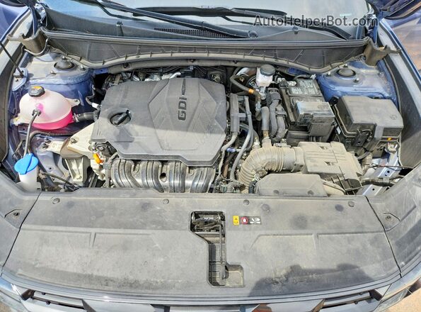 5NMJB3DEXSH554672 2025 HYUNDAI TUCSON Blue Rear interior view