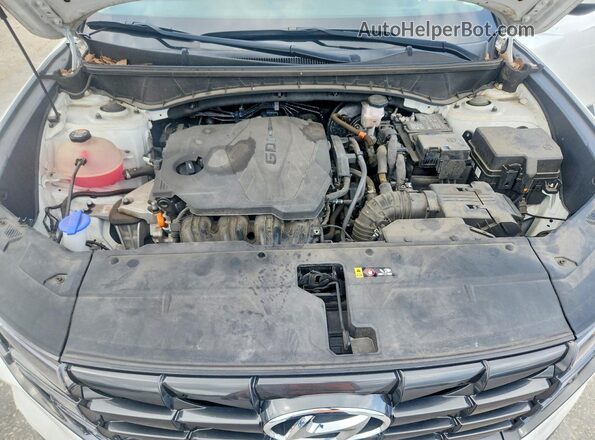 5NMJBCAE0NH122889 2022 HYUNDAI TUCSON White Vista interior trasera