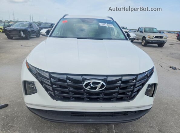 5NMJBCAE0NH122889 2022 HYUNDAI TUCSON White Vista frontal