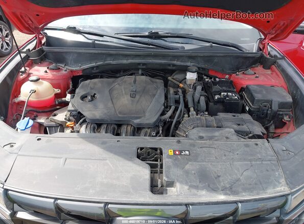 5NMJBCAE1NH044543 2022 HYUNDAI TUCSON Red Vista trasera