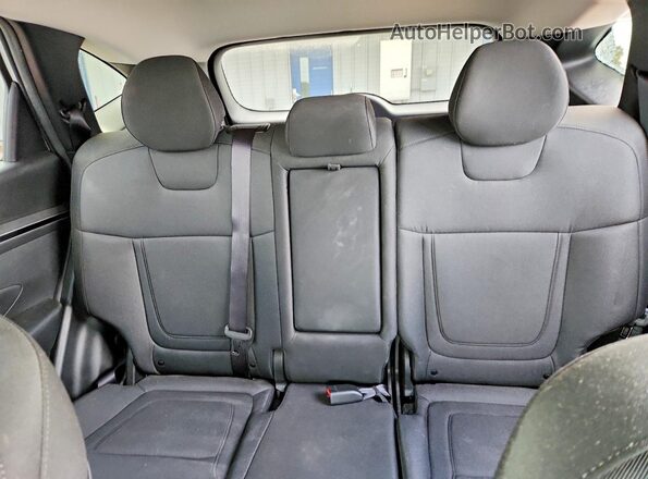 5NMJBCAE3NH160259 2022 HYUNDAI TUCSON White Հետևի նստատեղերի տեսք