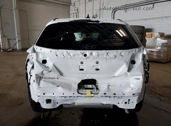5NMJBCDE0TH607624 2026 HYUNDAI TUCSON Белый Вид сзади