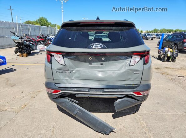 5NMJBCDE2RH343458 2024 HYUNDAI TUCSON Gray Հետևի տեսք