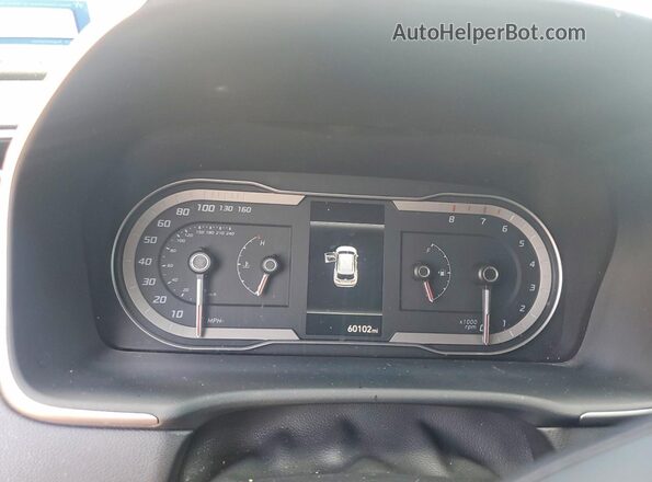 5NMJBCDE2RH351561 2024 HYUNDAI TUCSON Gray Instrument cluster view