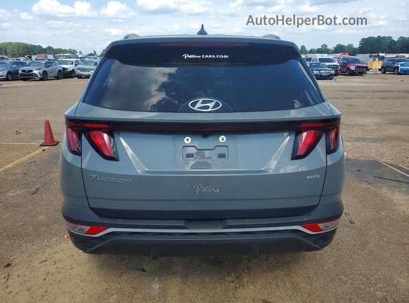 5NMJBCDE2RH351561 2024 HYUNDAI TUCSON Gray Rear view