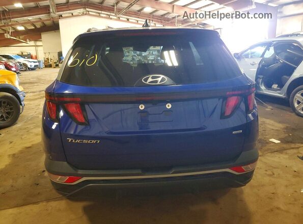 5NMJBCDE3RH321792 2024 HYUNDAI TUCSON Синий Вид сзади